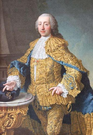 unknow artist Portrait of Wenzel Anton, Prince of Kaunitz-Rietberg oil painting image